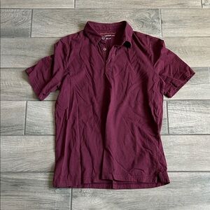 Weatherproof Polo in Deep Wine
